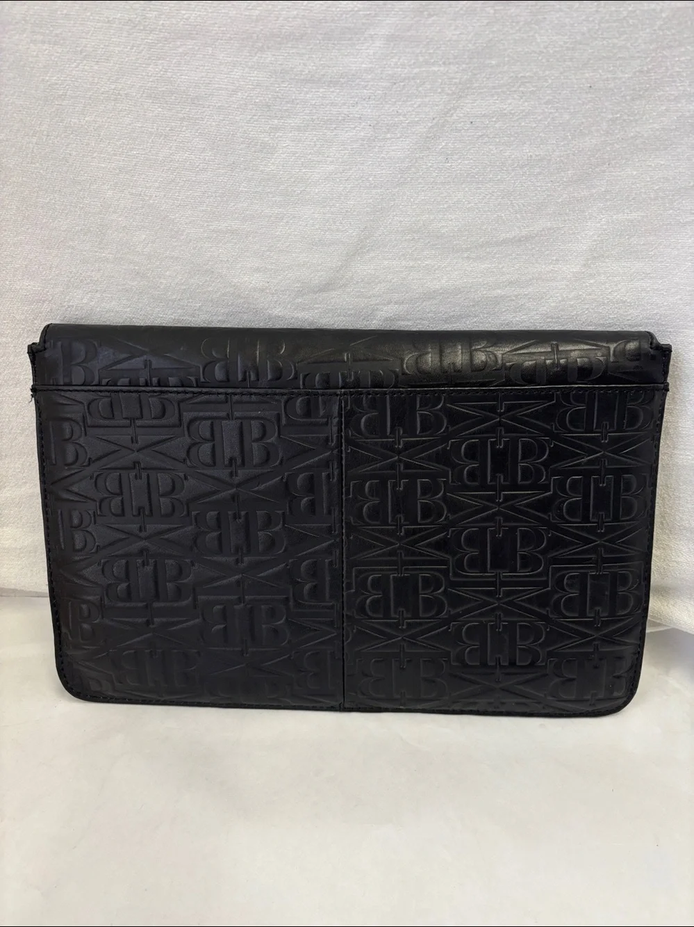 Badgley Mischka Debossed Monogram Laptop Sleeve